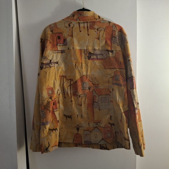 Chico's Design Multicolor Women's Button Front Jacket - Picture 2 of 8